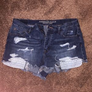 American Eagle High Rise Shorts